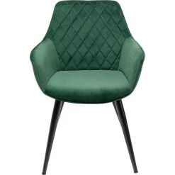 Kare Design Chaise Avec Accoudoirs HARRY Vert