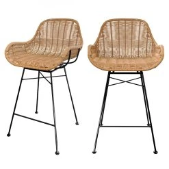 Rendez Vous Déco Chaise De Bar Carmela En Résine Tressée Naturelle 65 Cm (lot De 2) 7 Rendez Vous Déco Chaise De Bar Carmela En Résine Tressée Naturelle 65 Cm (lot De 2) -Magasin Joss & Main chaise de bar carmela en resine tressee naturelle 65 cm lot de 2 12116474 32144302 1140x1140 1