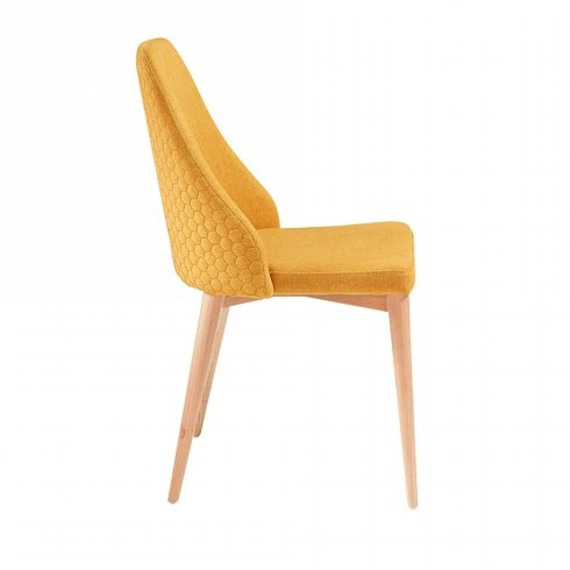 LF SALON Chaise De Bureau Alicia - Moutarde 2 LF SALON Chaise De Bureau Alicia - Moutarde – Image 2