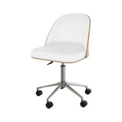 Rendez Vous Déco Chaise De Bureau Balthazar Blanche -Magasin Joss & Main chaise de bureau balthazar blanche 13779556 38075462 1140x1140 1