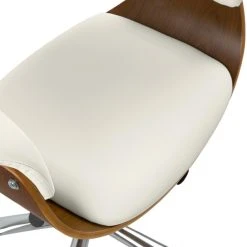 Rendez Vous Déco Chaise De Bureau Basile Blanche -Magasin Joss & Main chaise de bureau basile blanche 7204416 17952790 1200x1200