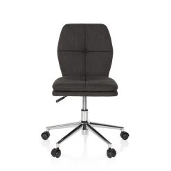 Hjh OFFICE Chaise De Bureau / Chaise D'enfant Pour Enfants JOY I Tissu Noir Hjh O...