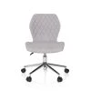 Hjh OFFICE Chaise De Bureau / Chaise D'enfant Pour Enfants JOY II Tissu Gris Clai...