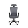 Hjh OFFICE Chaise De Bureau / Chaise Pivotante CAPTIVO Tissu Maille Gris Hjh OFFI...