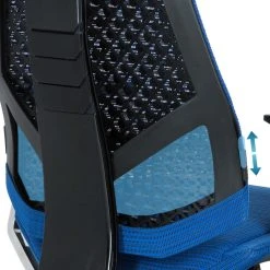 Hjh OFFICE Chaise De Bureau / Chaise Pivotante GENIDIA PRO Tissu Maille Bleu -Magasin Joss & Main chaise de bureau chaise pivotante genidia pro tissu maille 7859325 377850 1140x1140