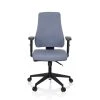 Chaise De Bureau / Chaise Pivotante MATHES Tissu Gris Hjh OFFICE