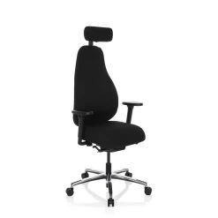 Chaise De Bureau / Chaise Pivotante RESISTIO Tissu Noir Hjh OFFICE 9 Chaise De Bureau / Chaise Pivotante RESISTIO Tissu Noir Hjh OFFICE -Magasin Joss & Main chaise de bureau chaise pivotante resistio tissu noir hjh 7860363 380694 4 1140x1140