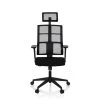 Hjh OFFICE Chaise De Bureau / Chaise Pivotante SPINIO PRO Maille / Tissu Noir Hjh...