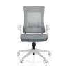 Chaise De Bureau COMFIO WM Tissu Maille / Tissu Gris Hjh OFFICE