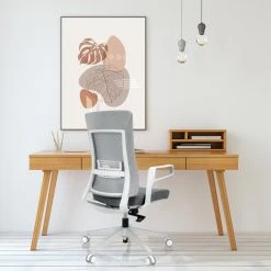 Chaise De Bureau COMFIO WM Tissu Maille / Tissu Gris Hjh OFFICE -Magasin Joss & Main chaise de bureau comfio wm tissu maille tissu gris hjh off 12715558 1022146 46 1140x1140