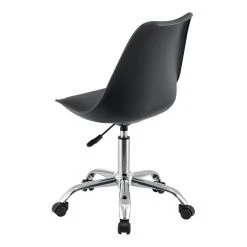 En.casa Chaise De Bureau Design Siège Rembourré à 5 Roulettes Fauteuil Rota... -Magasin Joss & Main chaise de bureau design siege rembourre a 5 roulettes fauteuil rotatif a 360 et reglable en hauteur polypropylene similcuir metal noir encasa 11526186 30198880 1140x1140