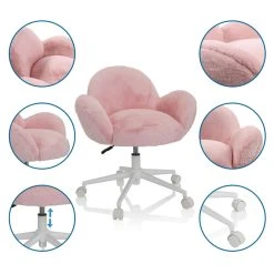Hjh OFFICE Chaise De Bureau Enfant / Chaise Enfant KID TEDDY En Peluche Synthéti... 6 Hjh OFFICE Chaise De Bureau Enfant / Chaise Enfant KID TEDDY En Peluche Synthéti... -Magasin Joss & Main chaise de bureau enfant chaise enfant kid teddy en peluche 13201704 1022200 1140x1140