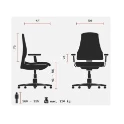 Hjh OFFICE Chaise De Bureau / Fauteuil De Bureau SANTANA Simili-cuir Noir Hjh OFF... -Magasin Joss & Main chaise de bureau fauteuil de bureau santana simili cuir no 7859891 379462 2 1140x1140