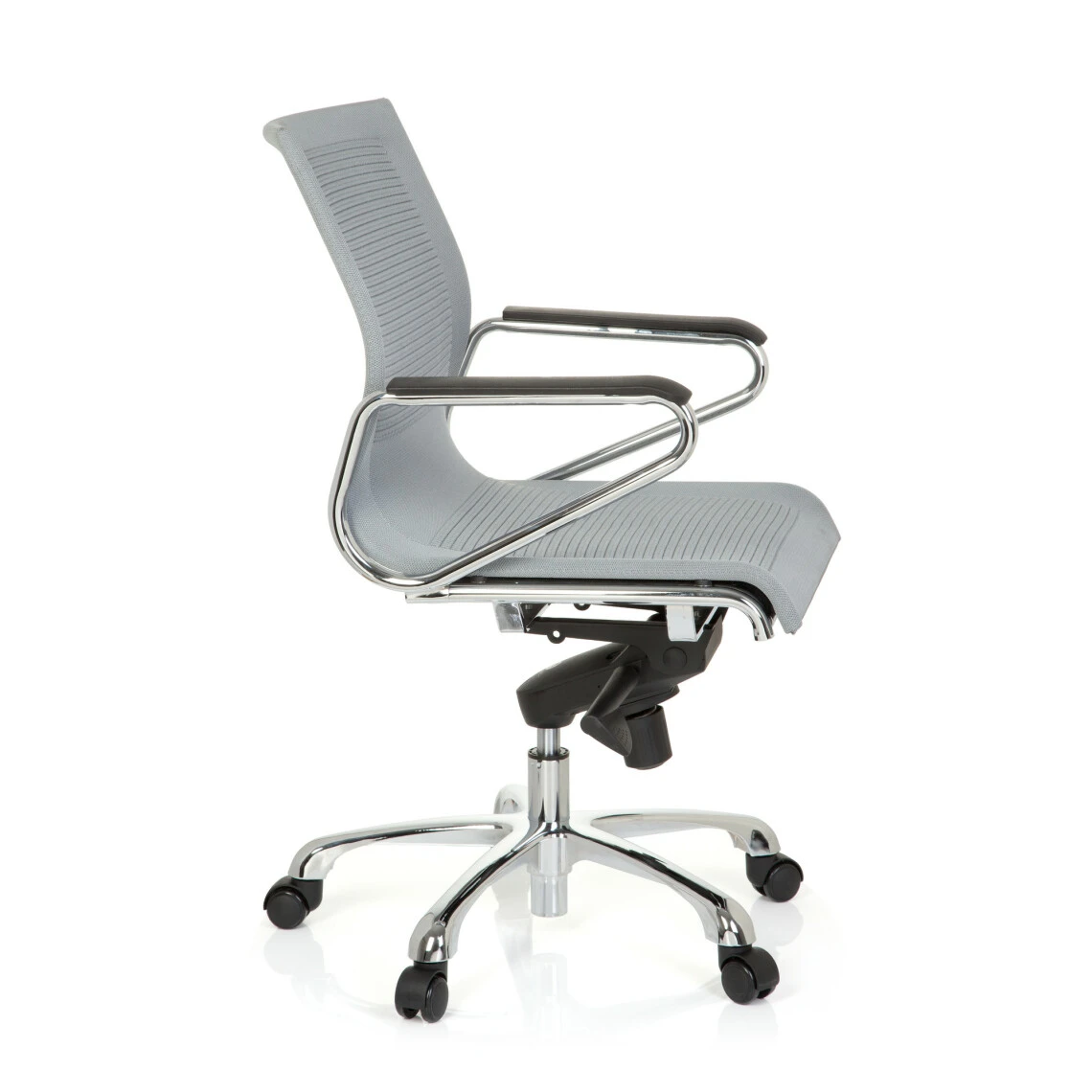 Chaise De Bureau / Fauteuil De Direction ASTONA Tissu Gris Hjh OFFICE 3 Chaise De Bureau / Fauteuil De Direction ASTONA Tissu Gris Hjh OFFICE – Image 3