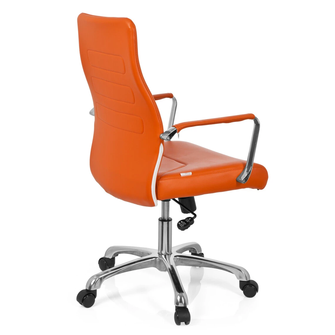 Hjh OFFICE Chaise De Bureau / Fauteuil De Direction TEWA Simili-cuir Orange Hjh O... 5 Hjh OFFICE Chaise De Bureau / Fauteuil De Direction TEWA Simili-cuir Orange Hjh O... – Image 5