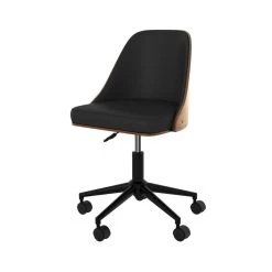 Rendez Vous Déco Chaise De Bureau Georges Noire -Magasin Joss & Main chaise de bureau georges noire 13380966 36579080 1140x1140 1