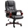 Chunhelife Chaise De Bureau Noir Similicuir