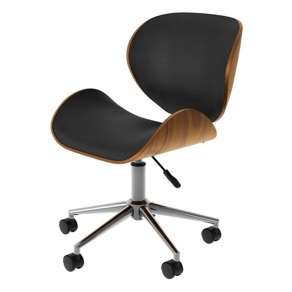 Rendez Vous Déco Chaise De Bureau Noire Baudoin 1 Rendez Vous Déco Chaise De Bureau Noire Baudoin