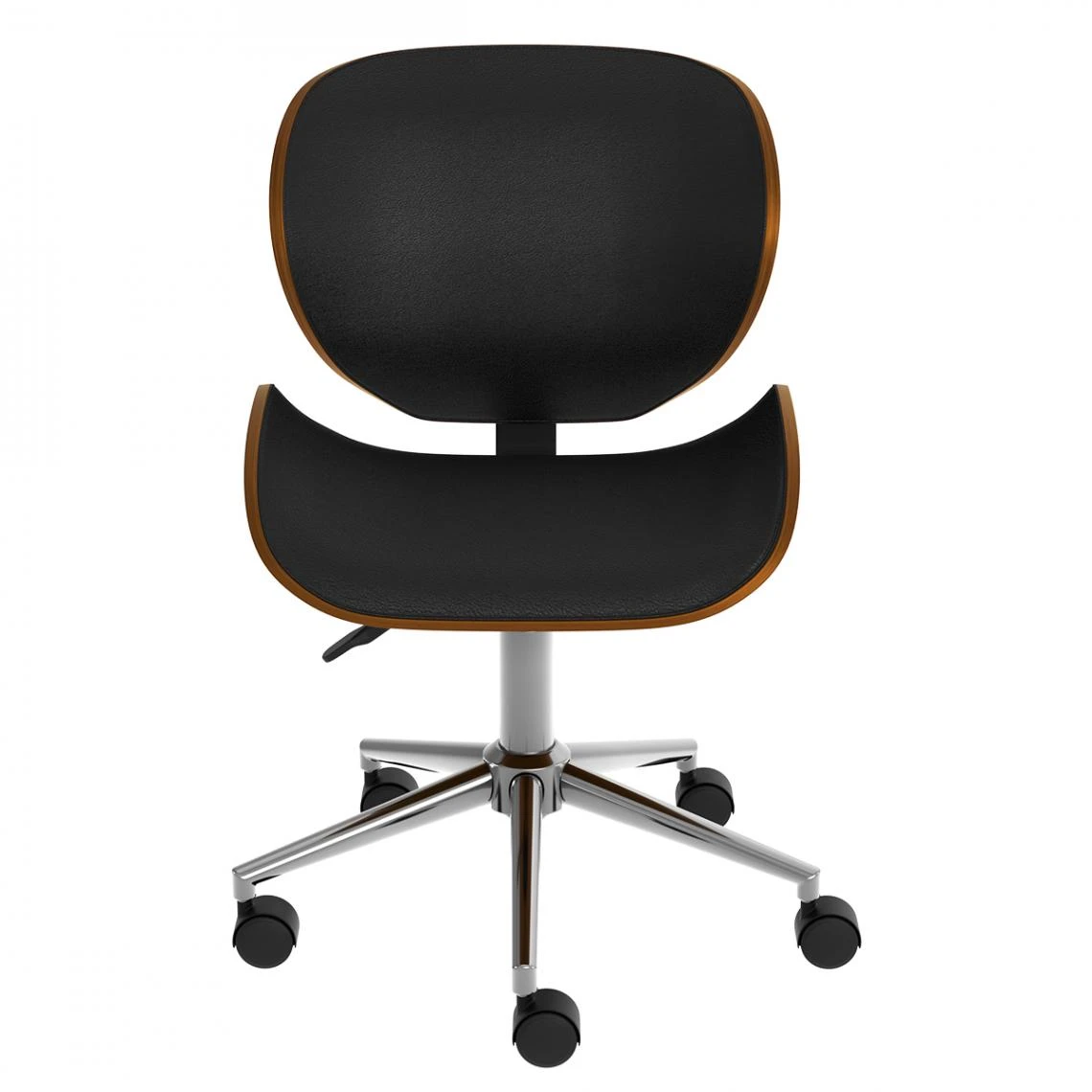 Rendez Vous Déco Chaise De Bureau Noire Baudoin 4 Rendez Vous Déco Chaise De Bureau Noire Baudoin – Image 4