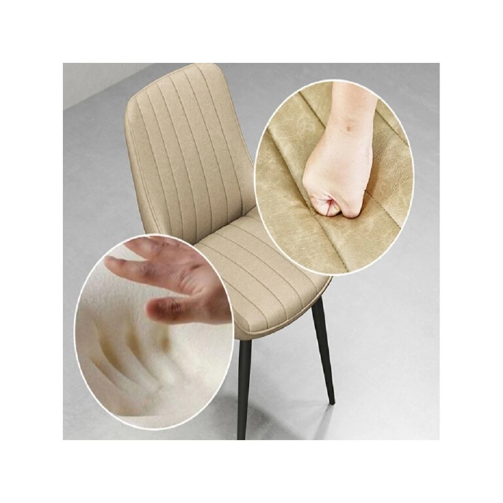 Wewoo Chaise De Bureau Nordique Légère En Fer Forgé De Luxe Simplecanapé... 5 Wewoo Chaise De Bureau Nordique Légère En Fer Forgé De Luxe Simplecanapé... – Image 5