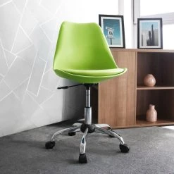 Chaise De Bureau / Pivotante FANCY PRO Vert Hjh OFFICE -Magasin Joss & Main chaise de bureau pivotante fancy pro vert hjh office 7859435 378146 6 1140x1140
