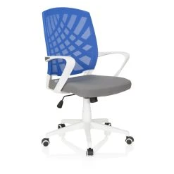 Chaise De Bureau / Pivotante SPRING En Tissu Gris / Bleu Hjh OFFICE 9 Chaise De Bureau / Pivotante SPRING En Tissu Gris / Bleu Hjh OFFICE -Magasin Joss & Main chaise de bureau pivotante spring en tissu gris bleu hjh 7860303 380596 6 1140x1140