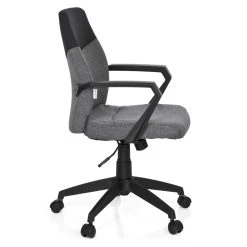 Chaise De Bureau ROYAL Tissu Gris Foncé/gris Hjh OFFICE -Magasin Joss & Main chaise de bureau royal tissu gris foncegris hjh office 7860771 381984 4 1140x1140