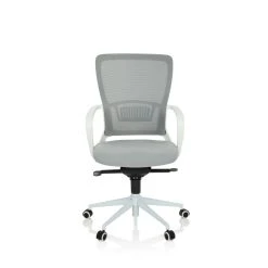 Chaise De Bureau / Siége Pivotant ESTRIA Tissu Maille Gris Hjh OFFICE