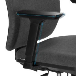 Hjh OFFICE Chaise De Bureau / Siège Pivotant INTEGRIO I Tissu Gris Foncé Hjh OF... -Magasin Joss & Main chaise de bureau siege pivotant integrio i tissu gris fon 7860299 1022162 62 1140x1140