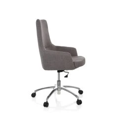 Hjh OFFICE Chaise De Bureau / Siège Pivotant SHAKE 100 Tissu Gris Foncé Hjh OFF... -Magasin Joss & Main chaise de bureau siege pivotant shake 100 tissu gris fonc 7859497 378384 4 1140x1140
