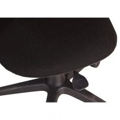 ALTER Chaise De Bureau Sur Roulettes, Chaise Releveuse, Chaise Rembourrée E... -Magasin Joss & Main chaise de bureau sur roulettes chaise releveuse chaise rembourree en tissu 58x53h77 87 cm couleur noire 10642752 27703270 1140x1140