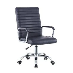 Chaise De Bureau Versa Noir (48 X 52 Cm)