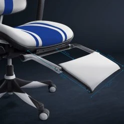Hjh OFFICE Chaise De Gaming Haut De Gamme ERGOHUMAN ELITE PRO Blanc/Bleu Hjh OFFI... -Magasin Joss & Main chaise de gaming haut de gamme ergohuman elite pro blancble 7860033 385256 6 1140x1140