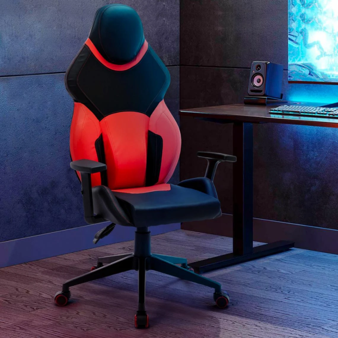 Egli Chaise De Jeu Ergonomique En Similicuir De Sport Réglable Portimao Fi... 2 Egli Chaise De Jeu Ergonomique En Similicuir De Sport Réglable Portimao Fi... – Image 2