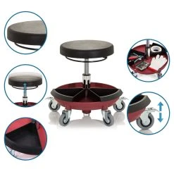 Hjh OFFICE Chaise De Travail / Tabouret D'atelier WORK T Avec Plateau à Outils P... -Magasin Joss & Main chaise de travail tabouret datelier work t avec plateau 11494326 383072 2 1140x1140