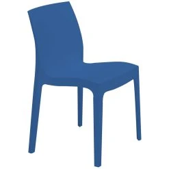 3S. X Home Chaise Design Bleue ISTANBUL