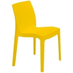 3S. X Home Chaise Design Jaune ISTANBUL