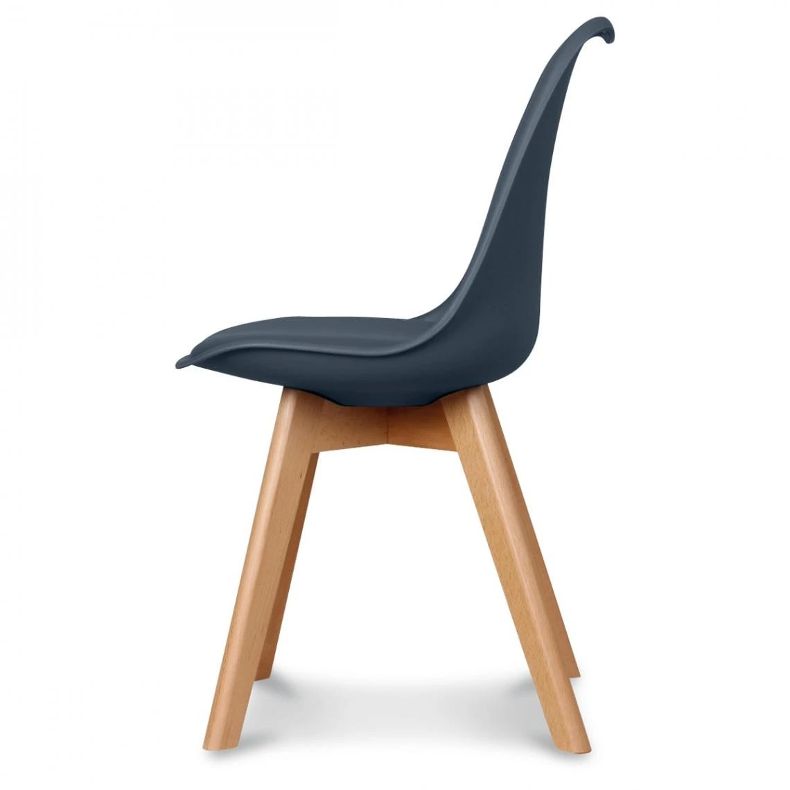 Opjet Chaise Design Style Scandinave Anthracite ESBEN 3 Opjet Chaise Design Style Scandinave Anthracite ESBEN – Image 3