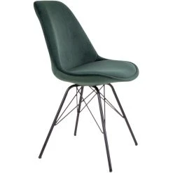 HOUSE NORDIC Chaise Design Velours Vert Foncé KIRSTEN 6 HOUSE NORDIC Chaise Design Velours Vert Foncé KIRSTEN -Magasin Joss & Main chaise design velours vert fonce kirsten design 1001011 2 1140x1140