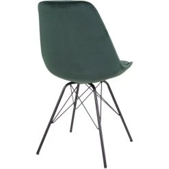 HOUSE NORDIC Chaise Design Velours Vert Foncé KIRSTEN 7 HOUSE NORDIC Chaise Design Velours Vert Foncé KIRSTEN -Magasin Joss & Main chaise design velours vert fonce kirsten design 1001011 3 1140x1140
