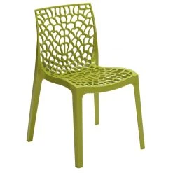 3S. X Home Chaise Design Verte Anis GRUYER