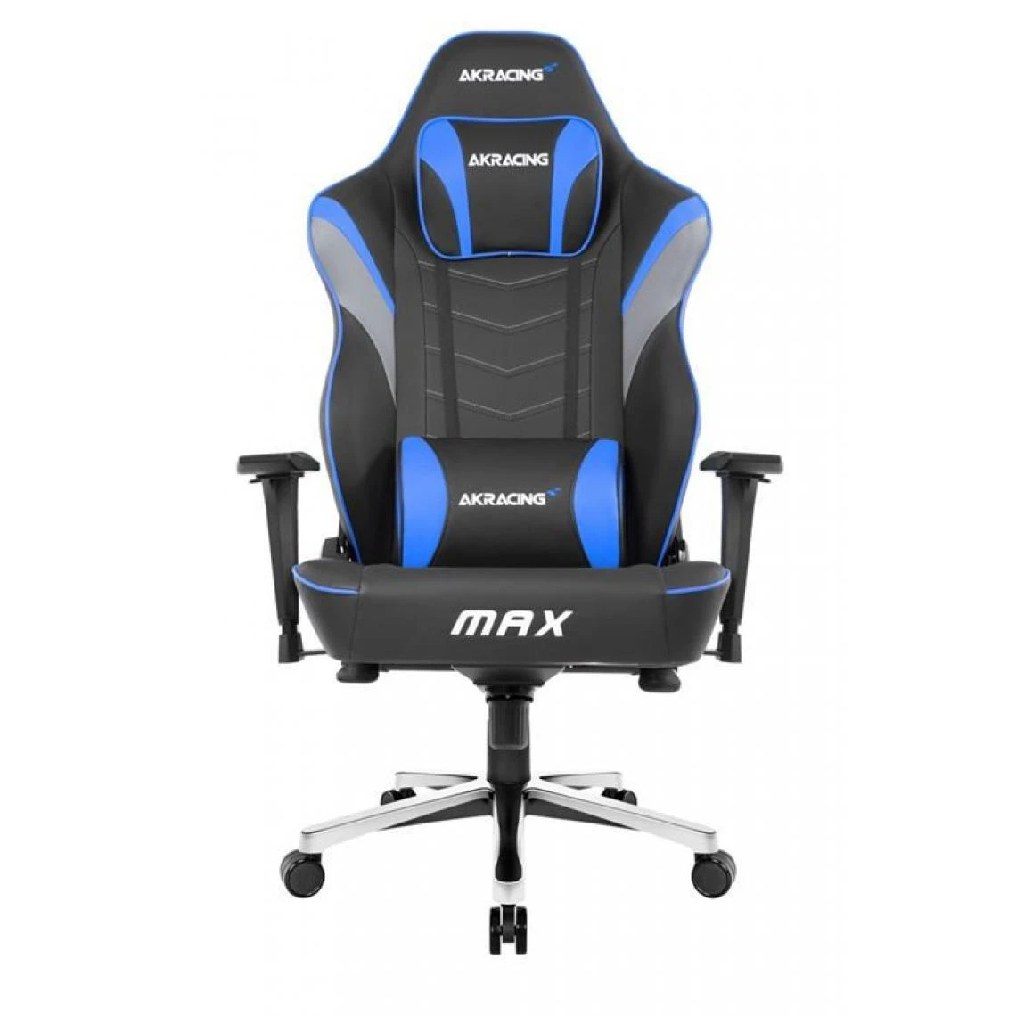 Chaise Gaming AkRacing Série Masters Max Noir Et Bleu 1 Chaise Gaming AkRacing Série Masters Max Noir Et Bleu