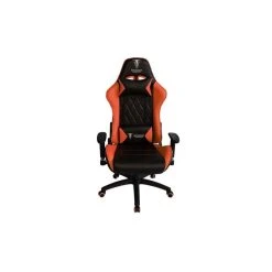 Chaise Gaming Alpha Omega Players Forseti Noir Et Orange