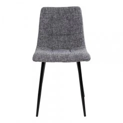 HOUSE NORDIC Chaise Grise MIDDELFART Pieds Noir -Magasin Joss & Main chaise grise middelfart pieds noir design 3201296 3 1140x1140