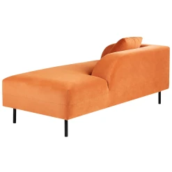 Beliani Chaise Longue Côté Gauche Orange LE CRAU 8 Beliani Chaise Longue Côté Gauche Orange LE CRAU -Magasin Joss & Main chaise longue cote gauche orange le crau 13843730 38387168 1140x1140