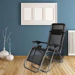 Wottes Chaise Longue Fauteuil - Bascule Inclinable Pliante Pour Repos Loisir ...