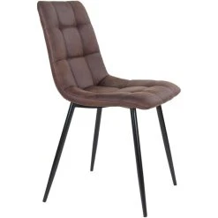 HOUSE NORDIC Chaise Marron Foncé MIDDELFART -Magasin Joss & Main chaise marron fonce middlefart design 1001191 3 1140x1140