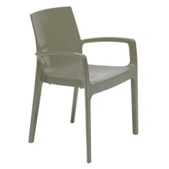 3S. X Home Chaise Design Grise GENES