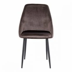 HOUSE NORDIC Chaise PORTO En Velours Champignon -Magasin Joss & Main chaise porto en velours champignon 1001272 4 1140x1140