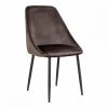 HOUSE NORDIC Chaise PORTO En Velours Champignon